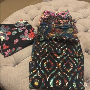 LuLaRoe Multicolor Patterned Leggings